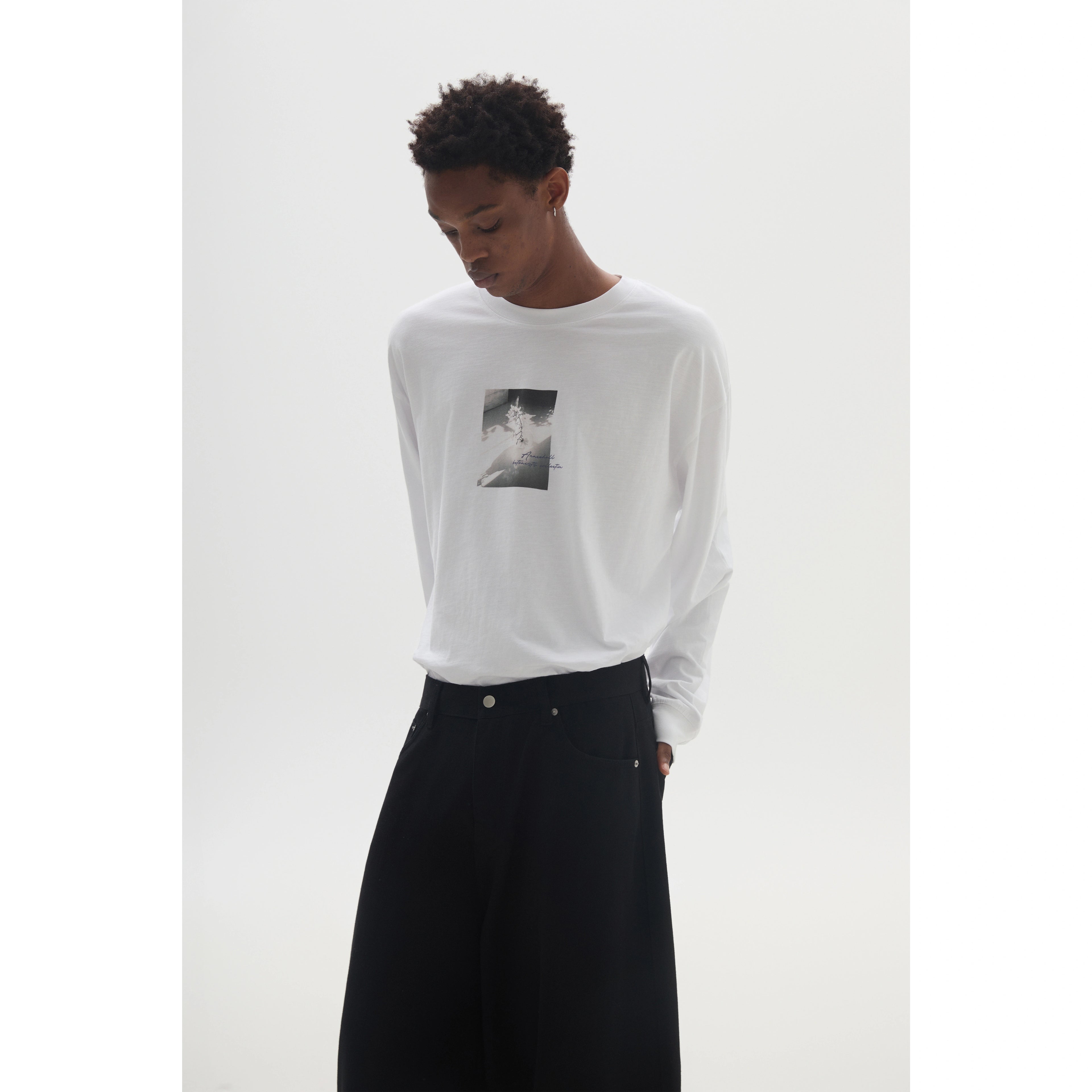 Anniehall Casual Digital Printing Long Sleeve