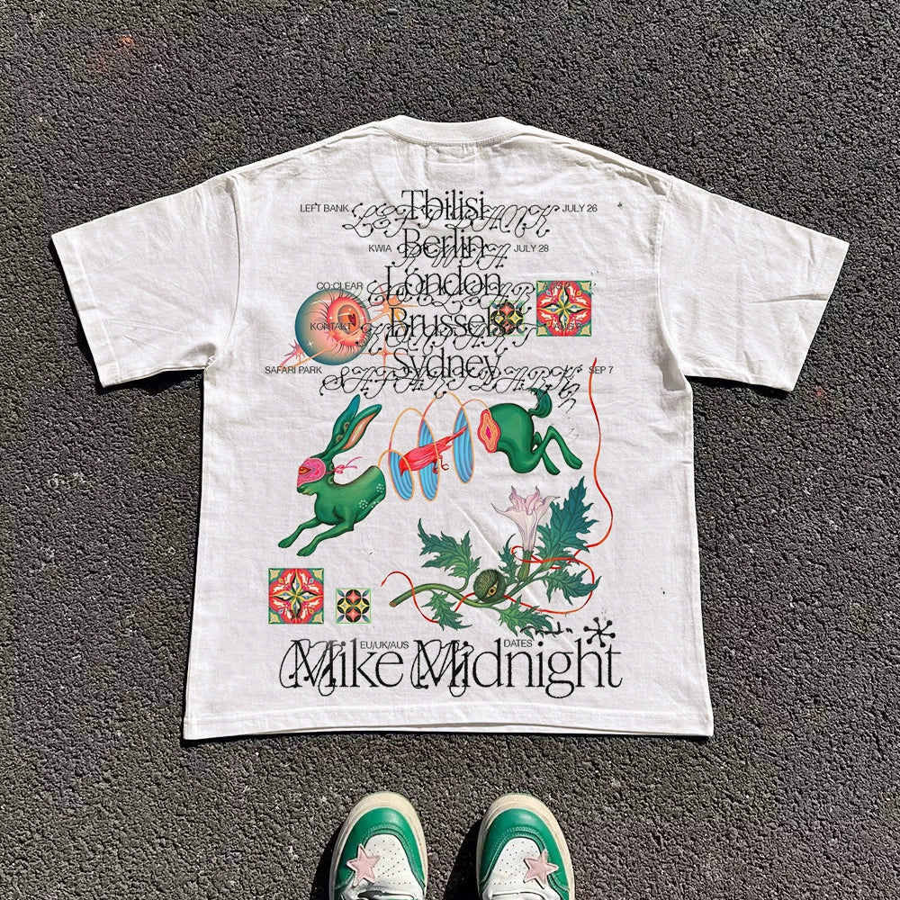 Wang Youbing Studio! Midnight 220g 100% Cotton Tee