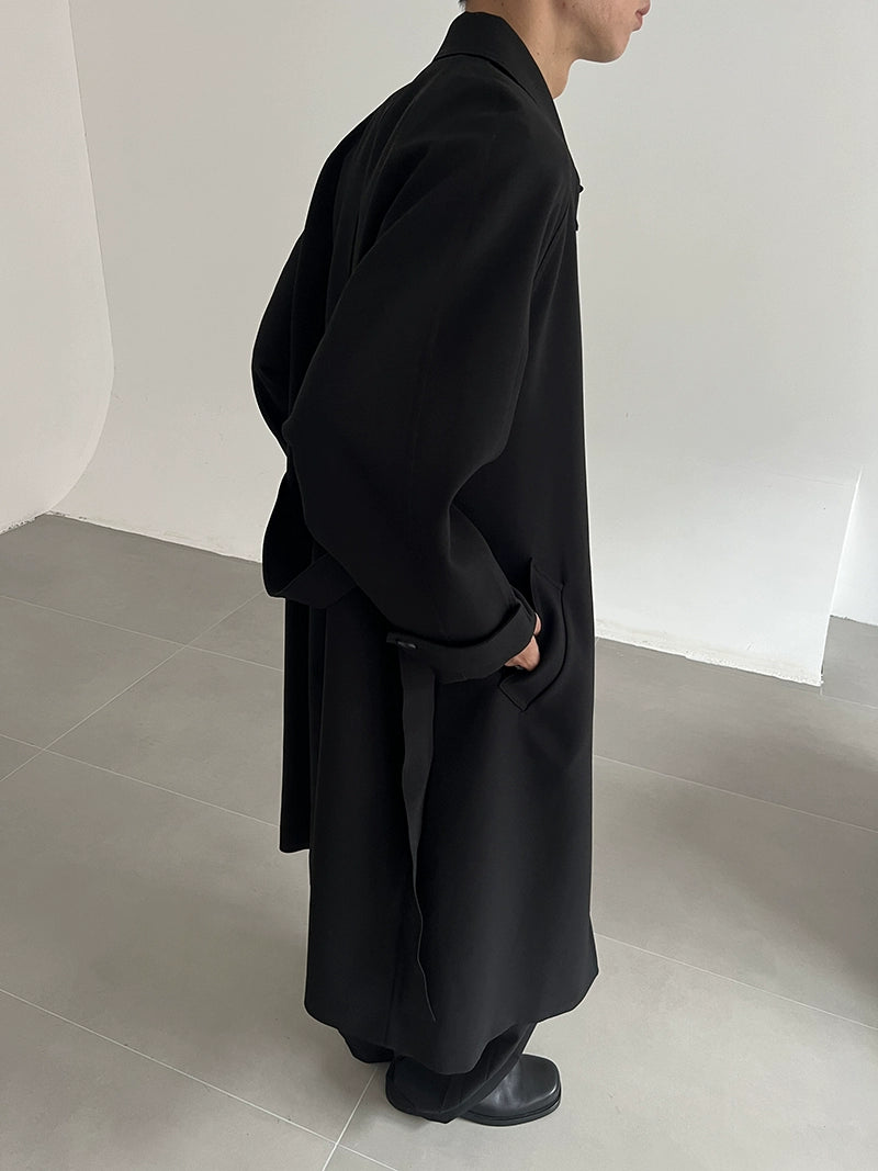 COLN Casual Versatile Long Trench Coat