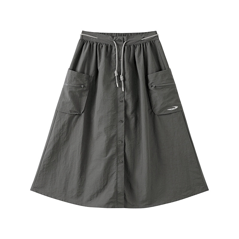 NewJNXS High Waist A-shaped Skirt
