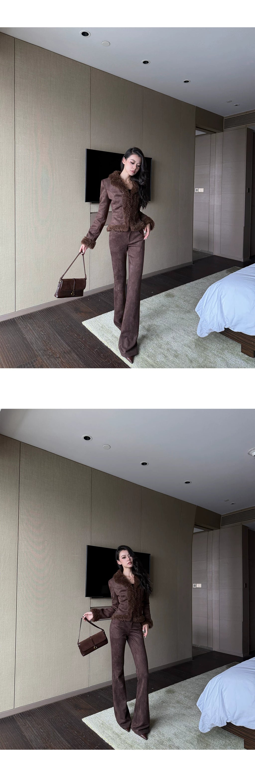 LLROGE Mao Mao Vintage Versatile Skirt Set