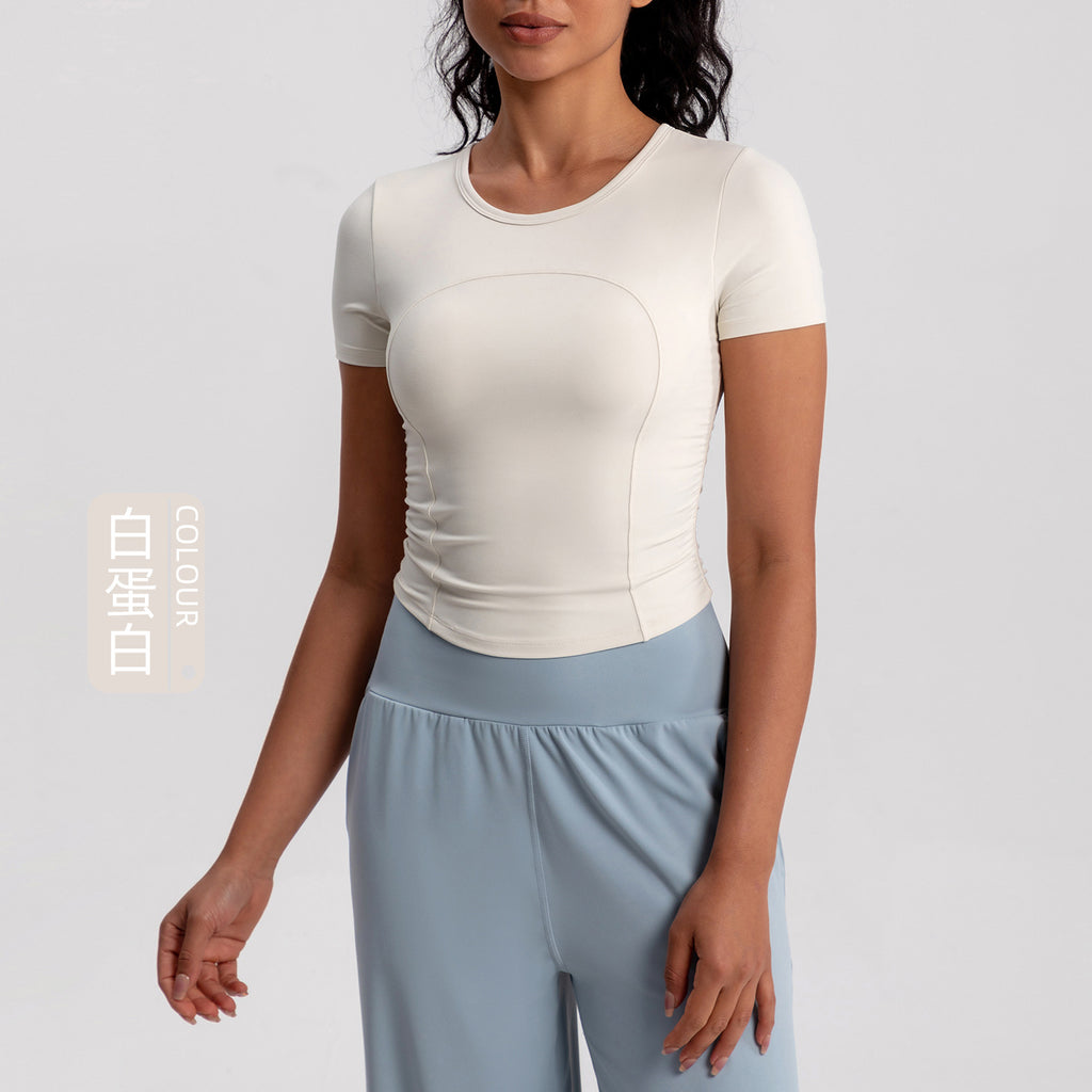 Athena Lulu with Chest Pad Nude Tee