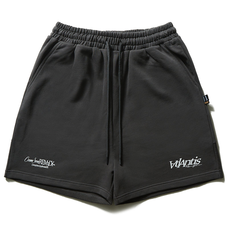 Remedy tide brand ocean basic splicing five-point Shorts