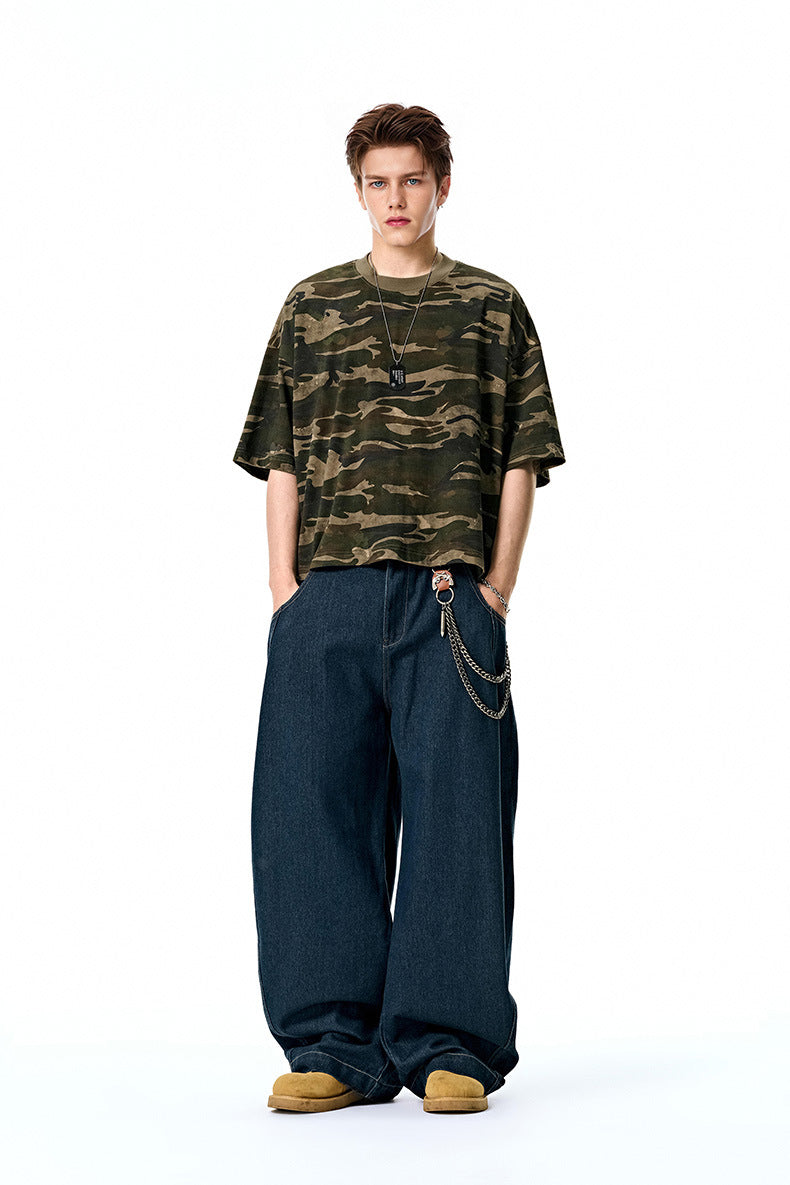 INF Boxy Camouflage Tee