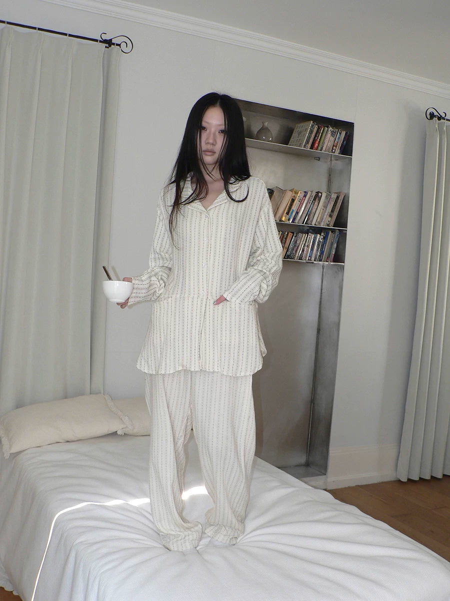 Ang: Project Star Double Yarn Comfortable Loungewear Set