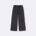 GU Pleated Loose Straight Jeans