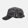 WORLDWIDE Niche Street Y2k Flat Top Retro Cap