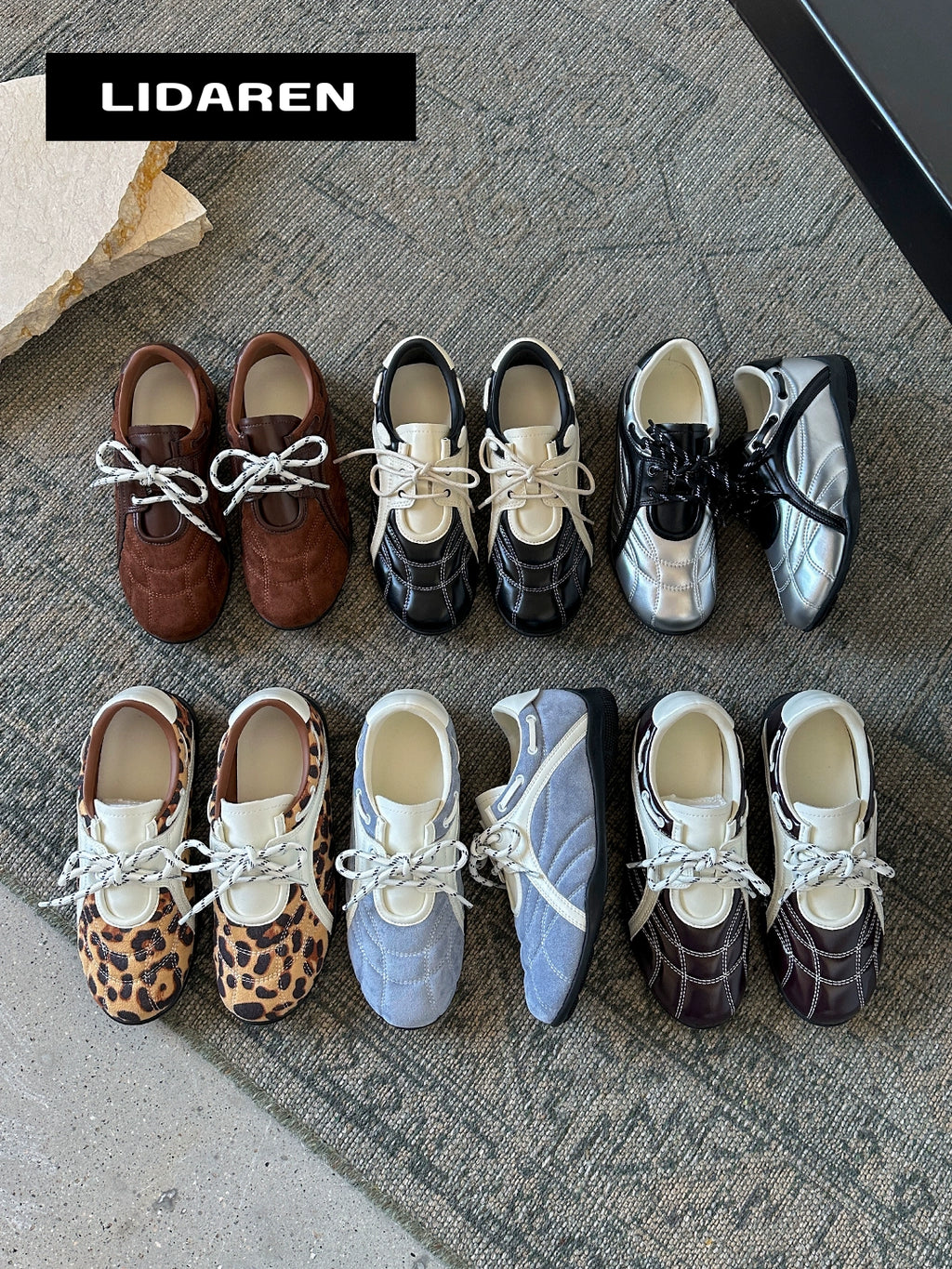Lidaren Produced Outdoor Sports Rhombus Forrest Gump Shoes