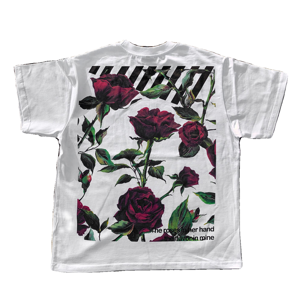 Wang Youbing Studio! Roses 220g 100% Cotton Tee