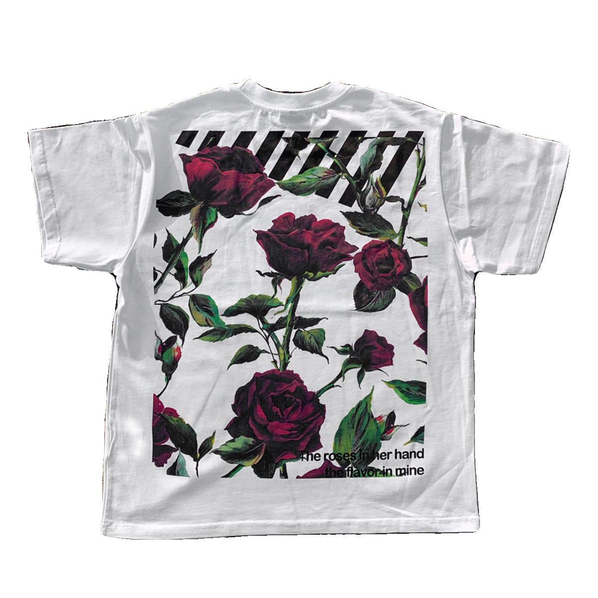 Wang Youbing Studio! Roses 220g 100% Cotton Tee