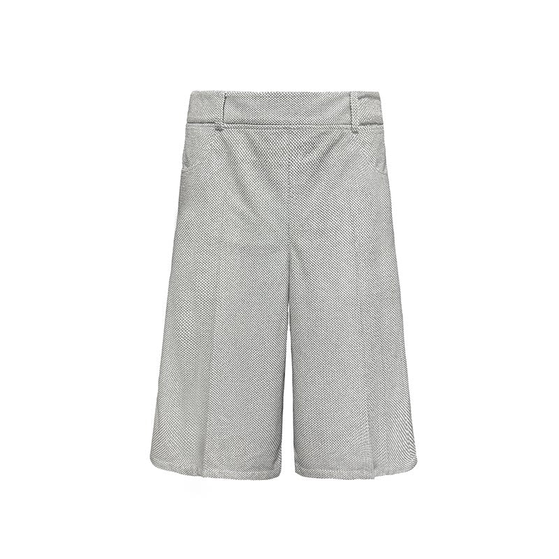 JCAESAR Retro Woven Cropped Pants