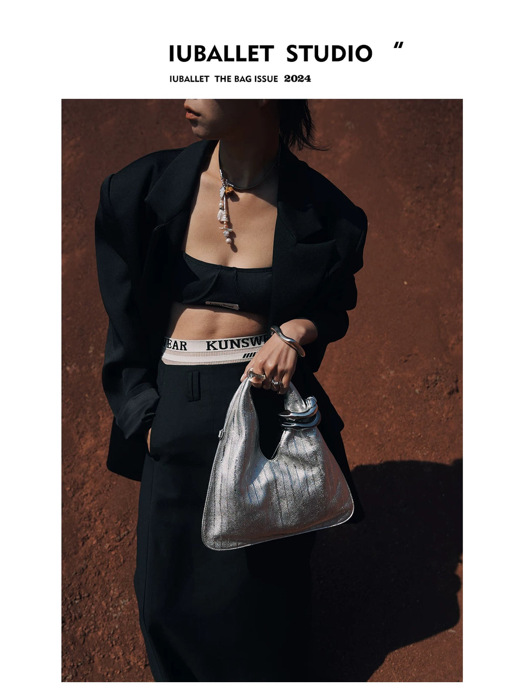 IUBALLET First-layer Cowhide Messenger Bag