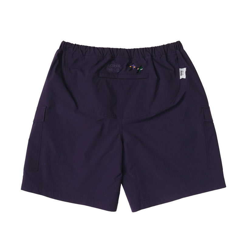 Battles Diagonal Pocket Embroidered Shorts