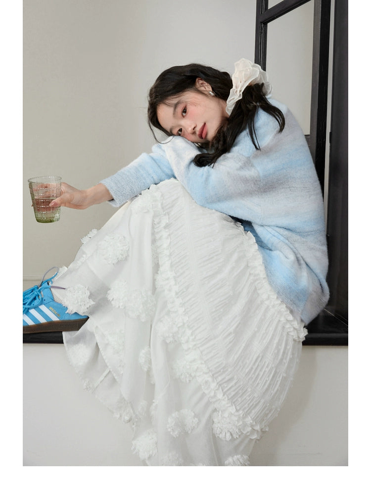 Kuose Puff Cake Skirt