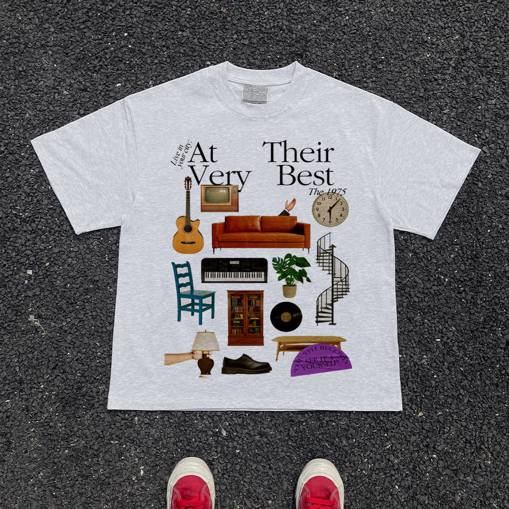 Wang Youbing Studio! HOME 260g 100% Cotton Tee