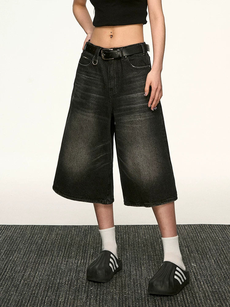 Aaisup Loose Straight Versatile Skinny Wide Leg Pants