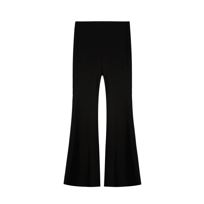 NEVA HU Slim-fit High-waisted Thin Pants