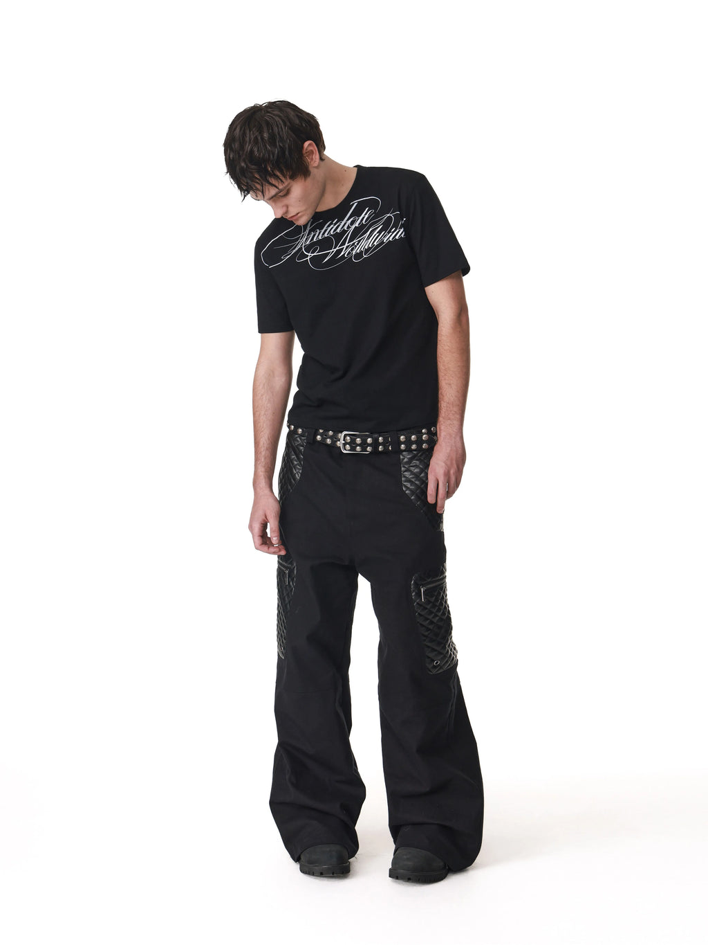 ANTIDOTE Print Front Shoulder Tee