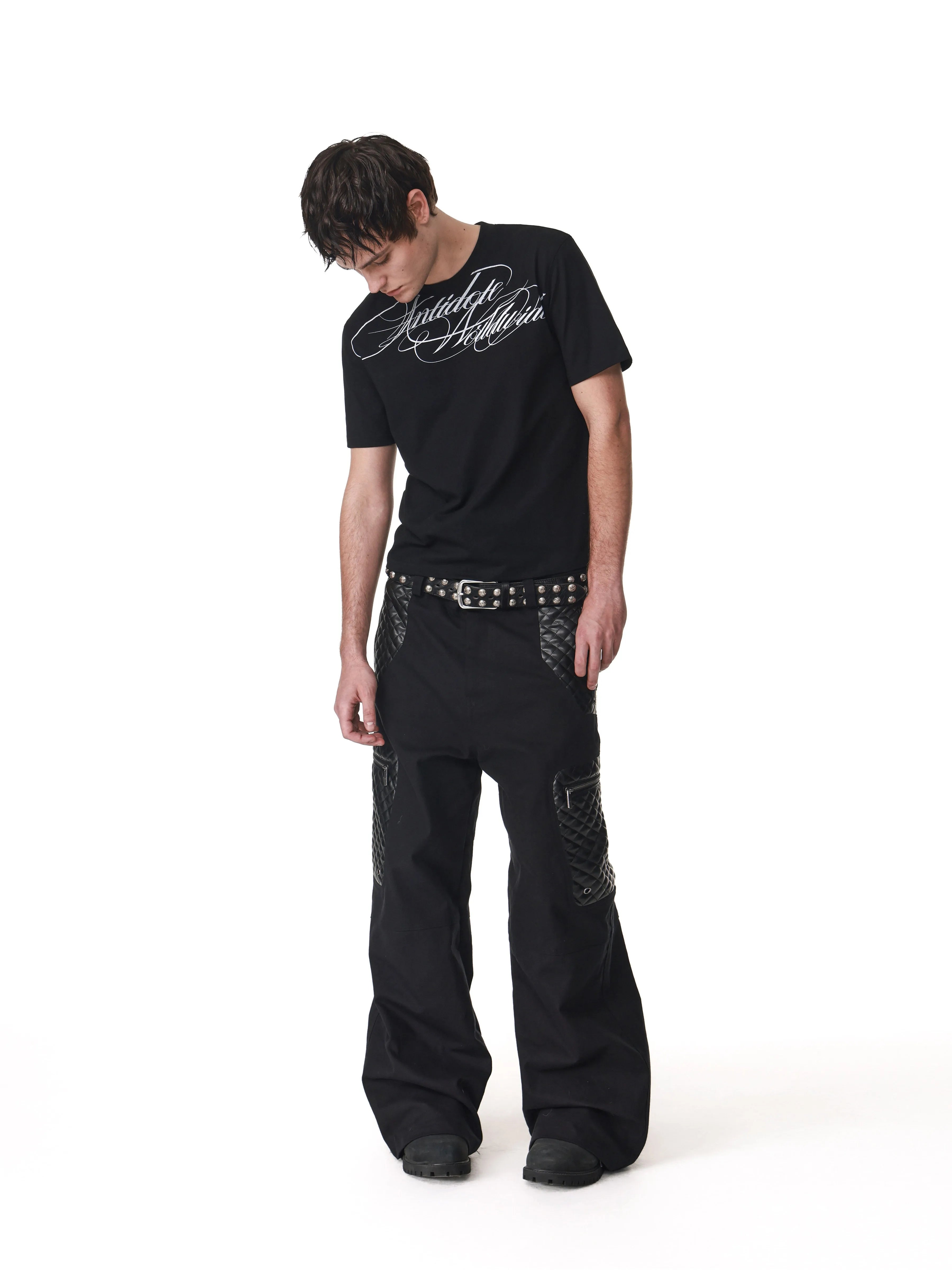 ANTIDOTE Print Front Shoulder Tee