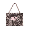 CryingCenter Tie-dye Large-capacity Commuter Canvas Tote Bag