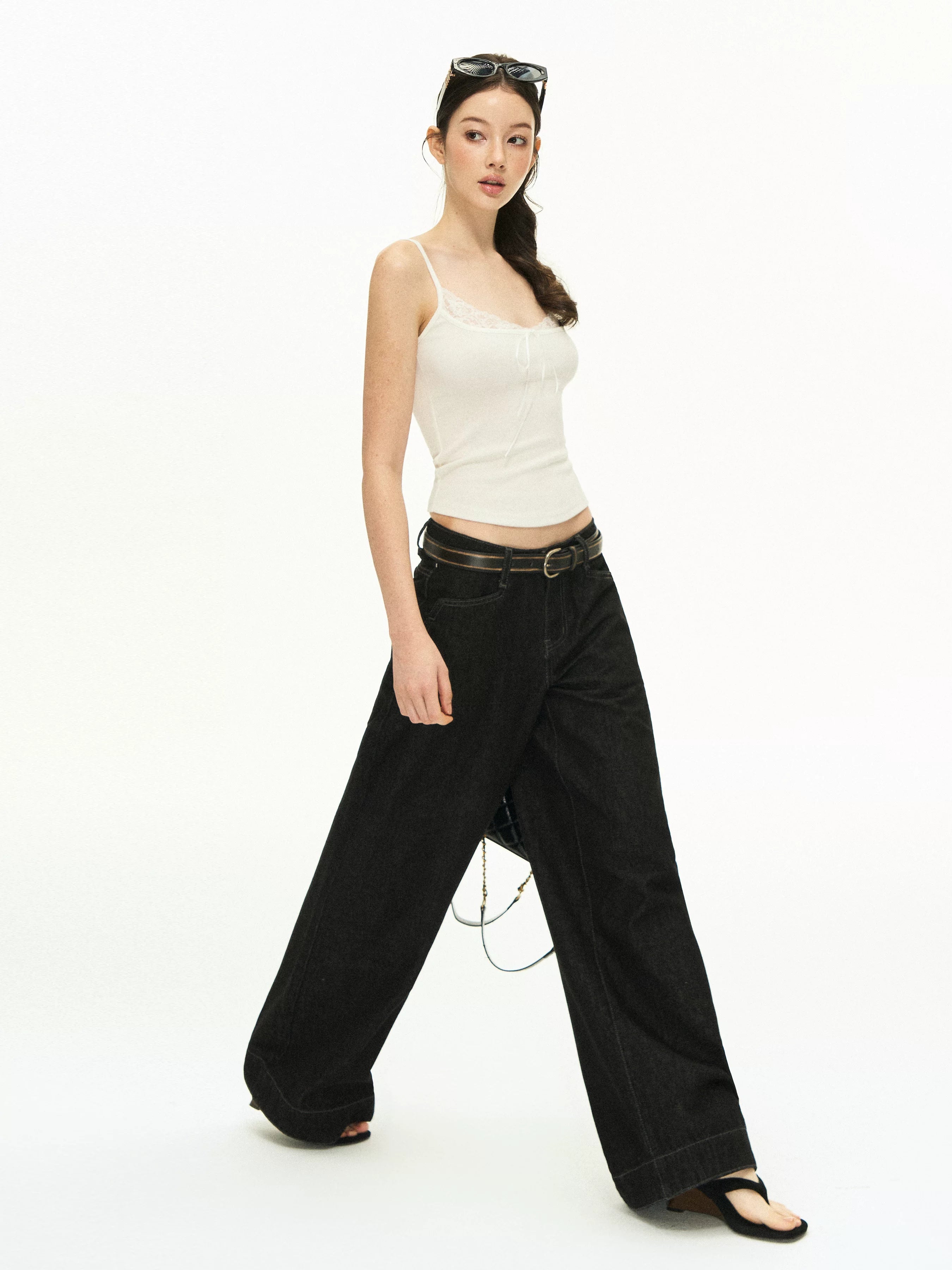 Ariseism Vintage Loose Wide Leg Jeans