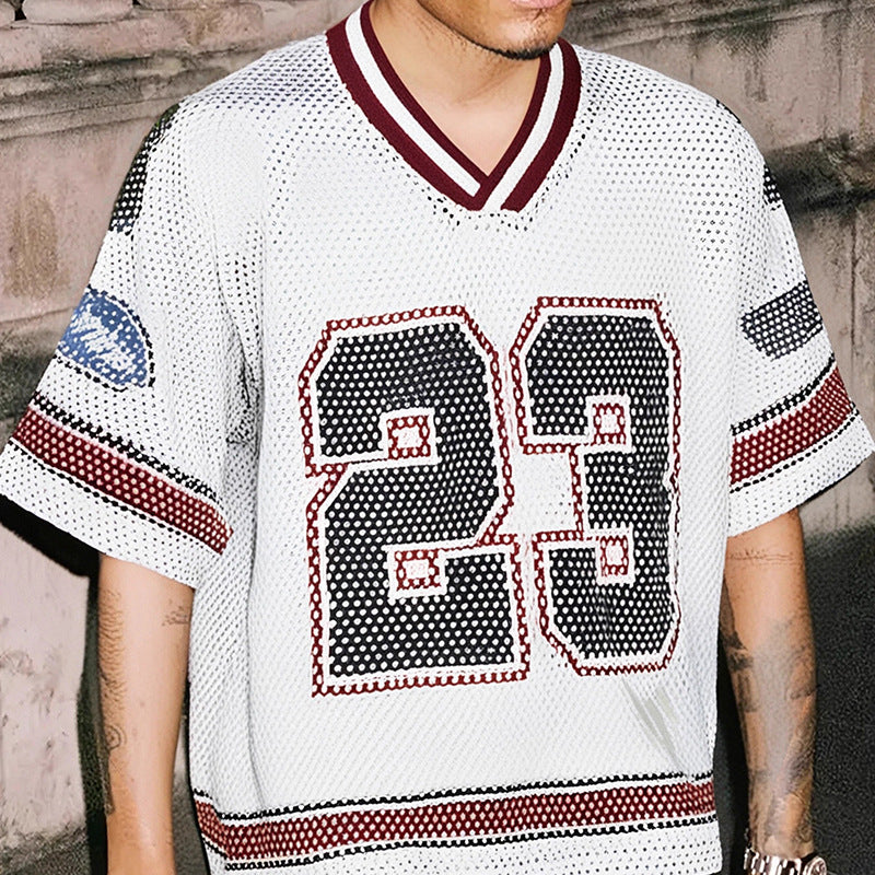 Inflation Short Printed Loose Jersey Tee