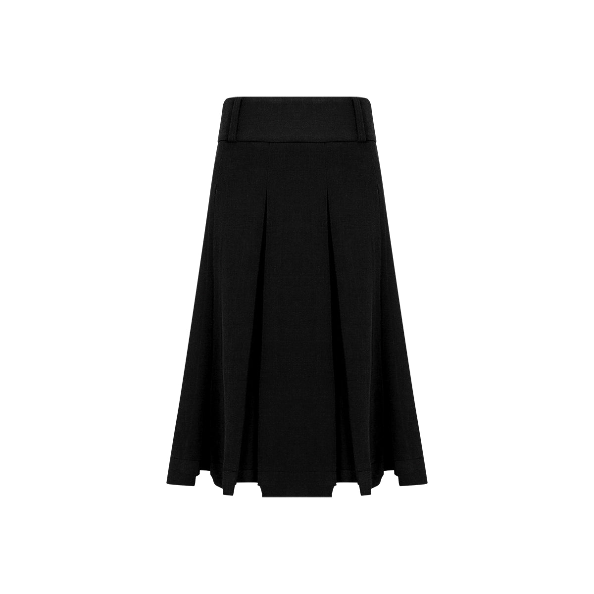 FUNKYFUN Two Wear Irregular Pleated Suit Skirts