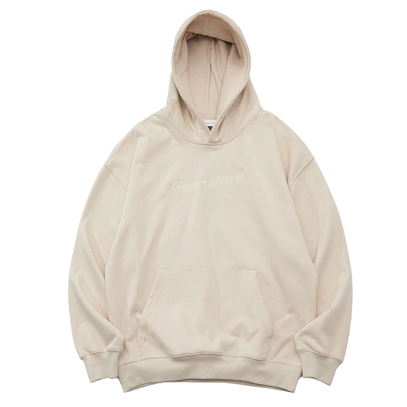 Battles Chain Embroidered Terry Hooded Sweater
