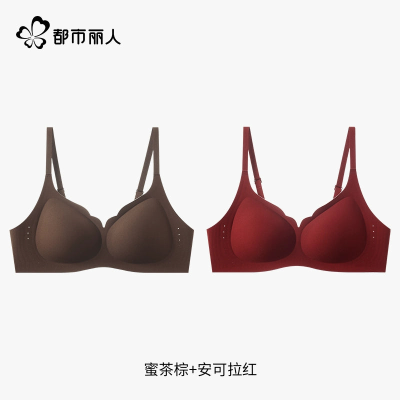 Urban Butterfly Seamless Jelly Strip Soft Support Bra Cover