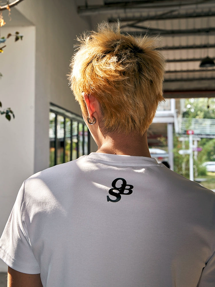 OBSESSWITH Basic Crew Neck Tee