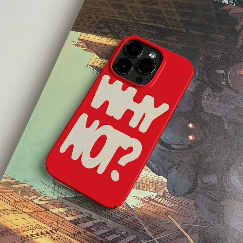 WHY NOT PBCASE X OQ Iphone Case