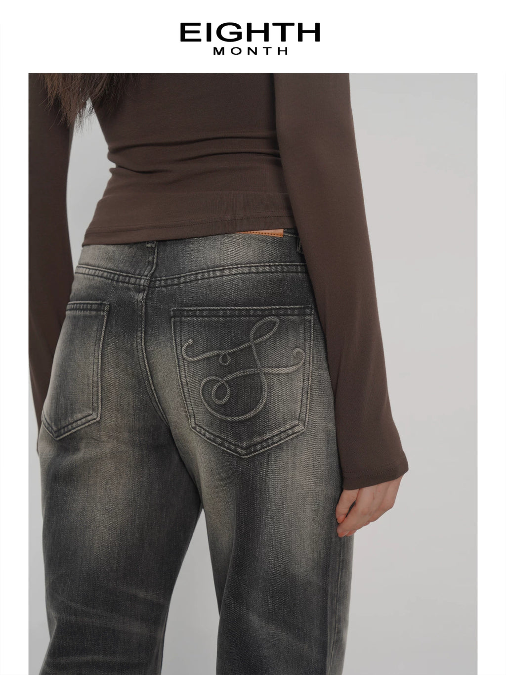 EIGHTHMONTH Vintage Straight Jeans