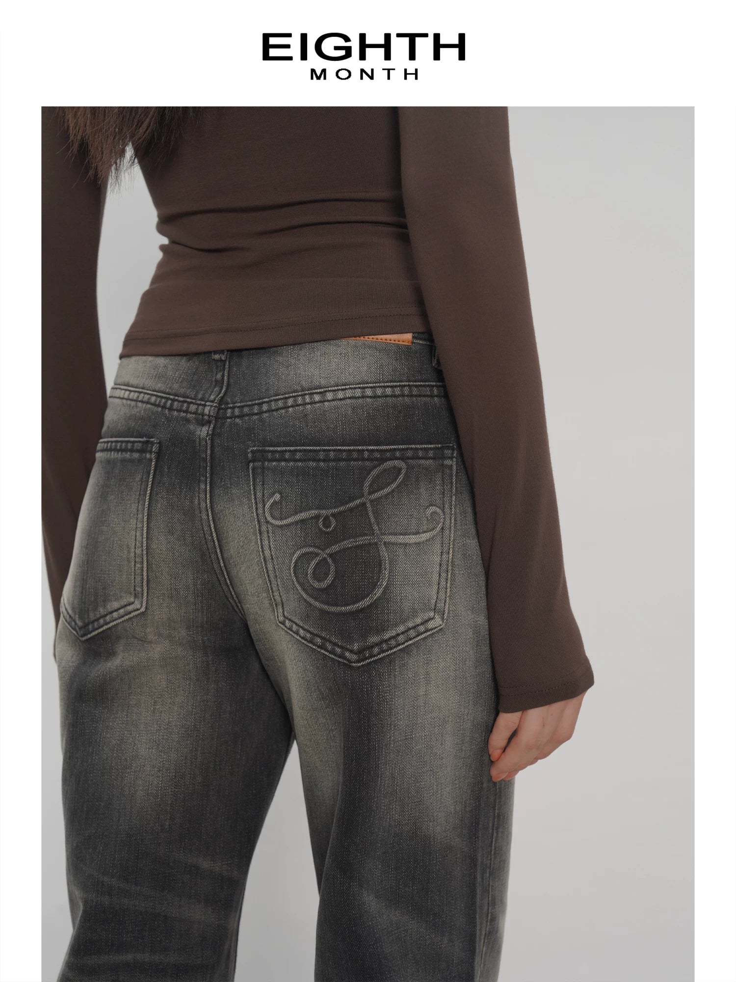 EIGHTHMONTH Vintage Straight Jeans