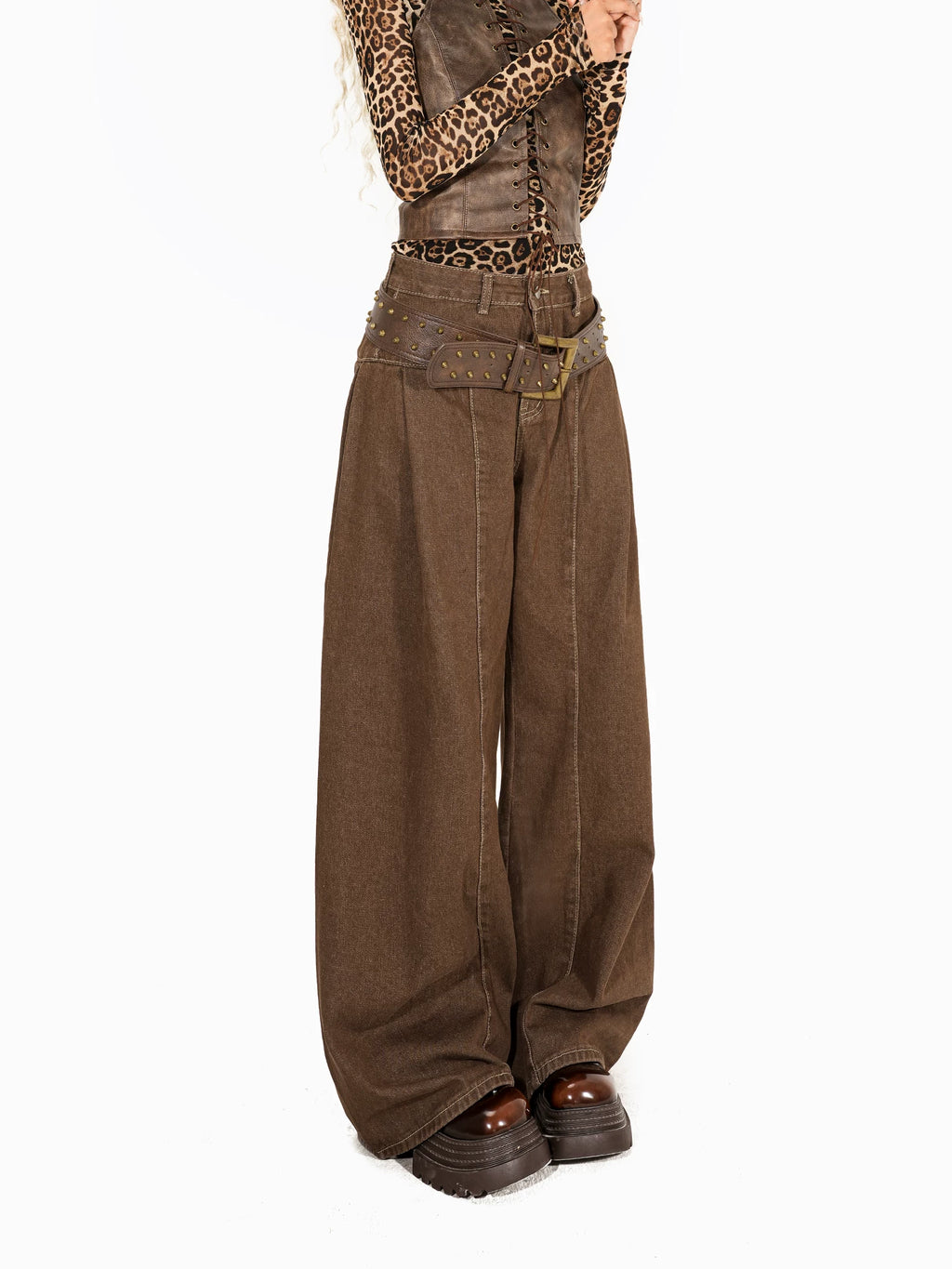 Arielink Vintage Low-Rise Spice Girl Straight Jeans