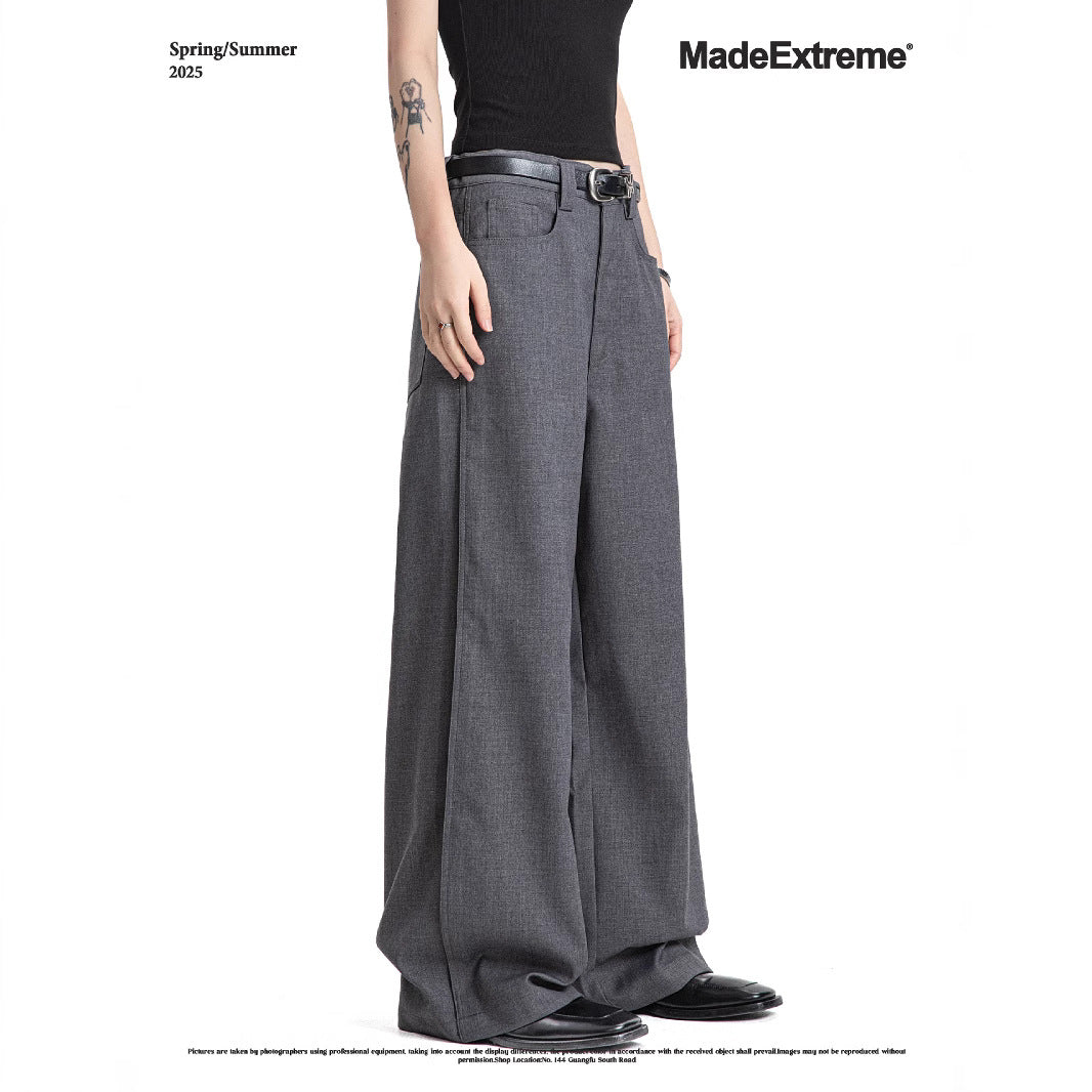 MEMADEEXTREME Micro-pull Anti-wrinkle Trousers Casual Trousers