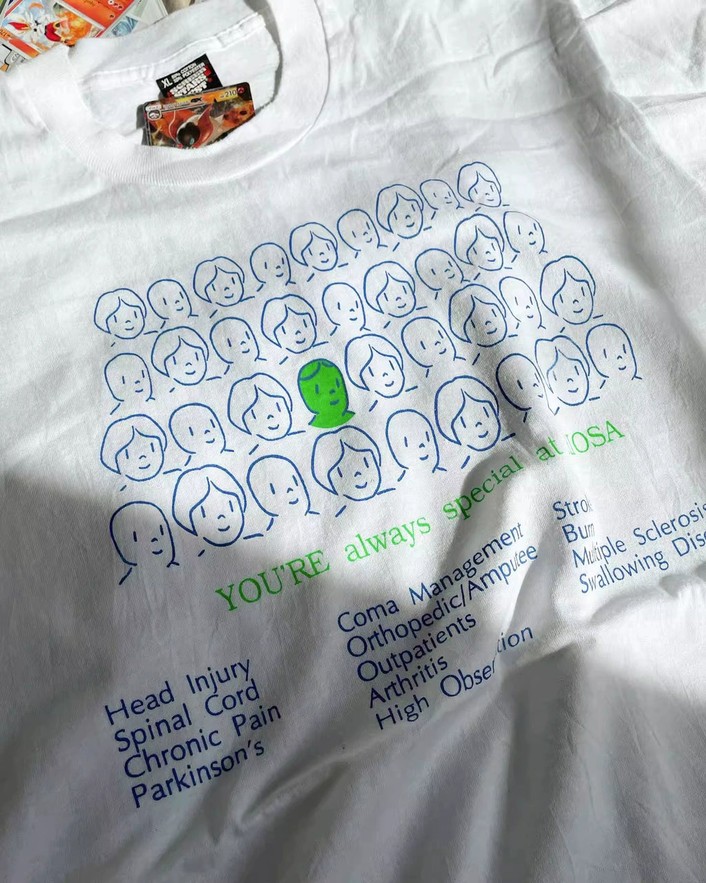 Wang Youbing Studio! Rehab 220g 100% Cotton Tee