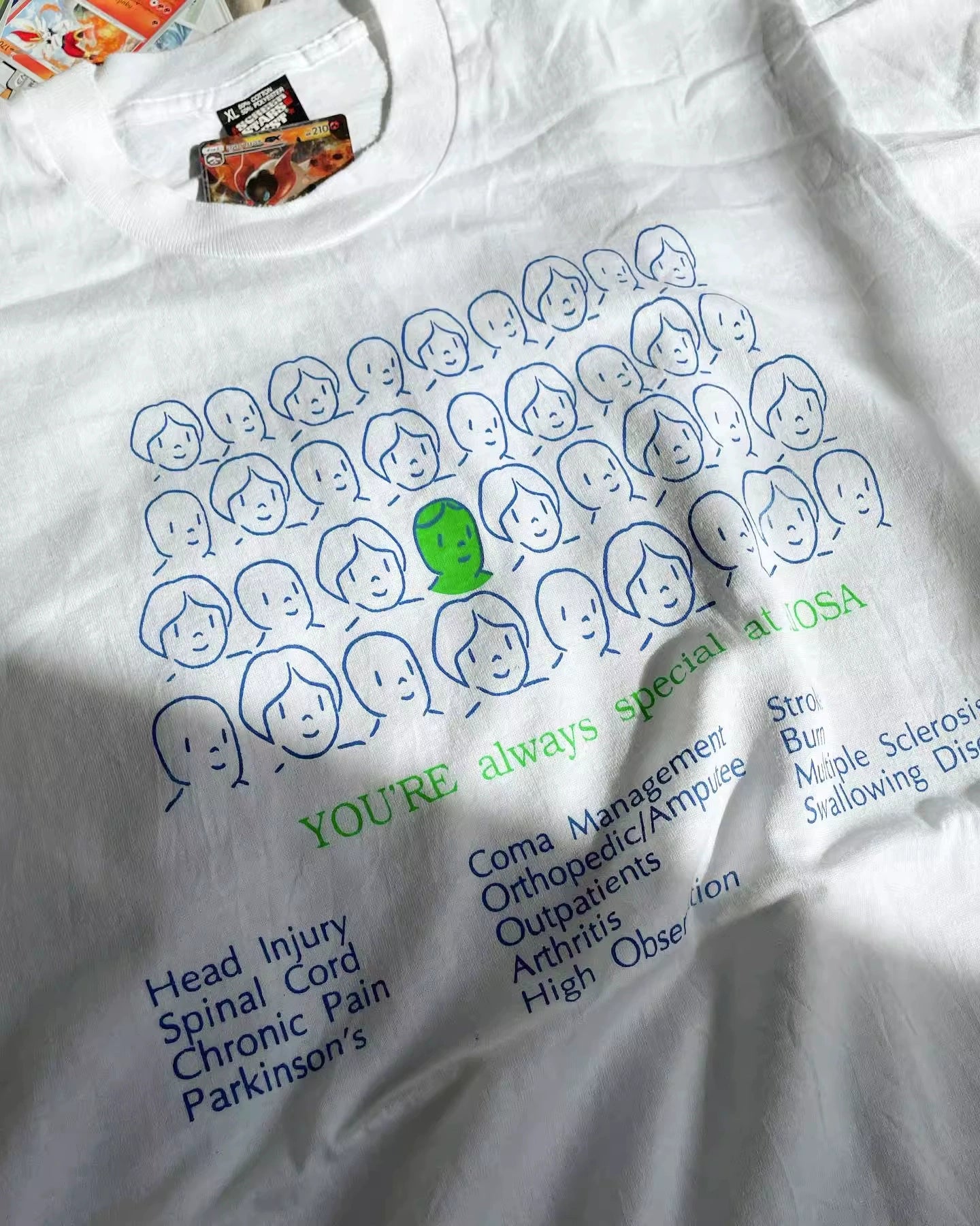 Wang Youbing Studio! Rehab 220g 100% Cotton Tee