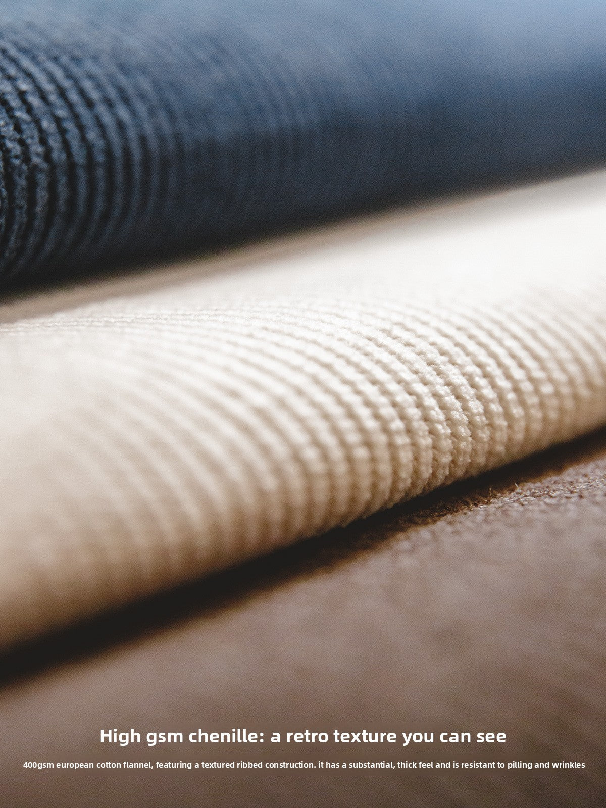 Madden retro heavy chenille round neck sweater