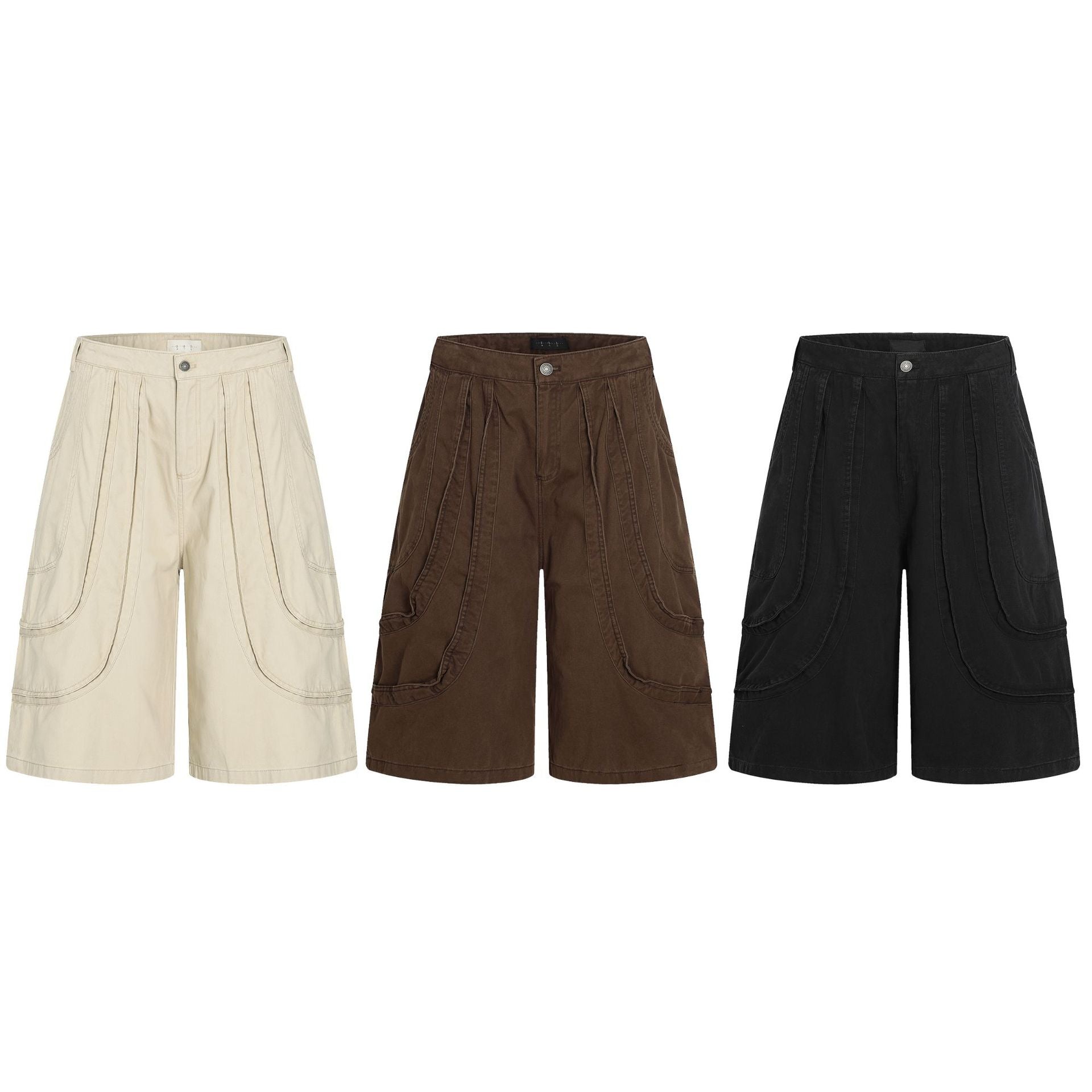 11KN Loose and Thin Wide-leg Casual Shorts