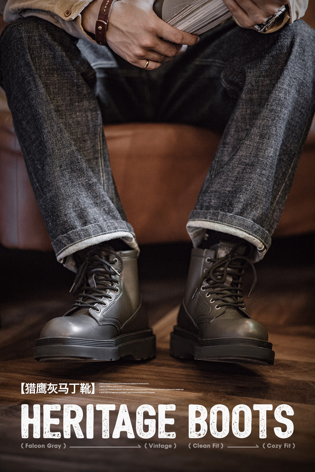 Madden British Medium Martin boots