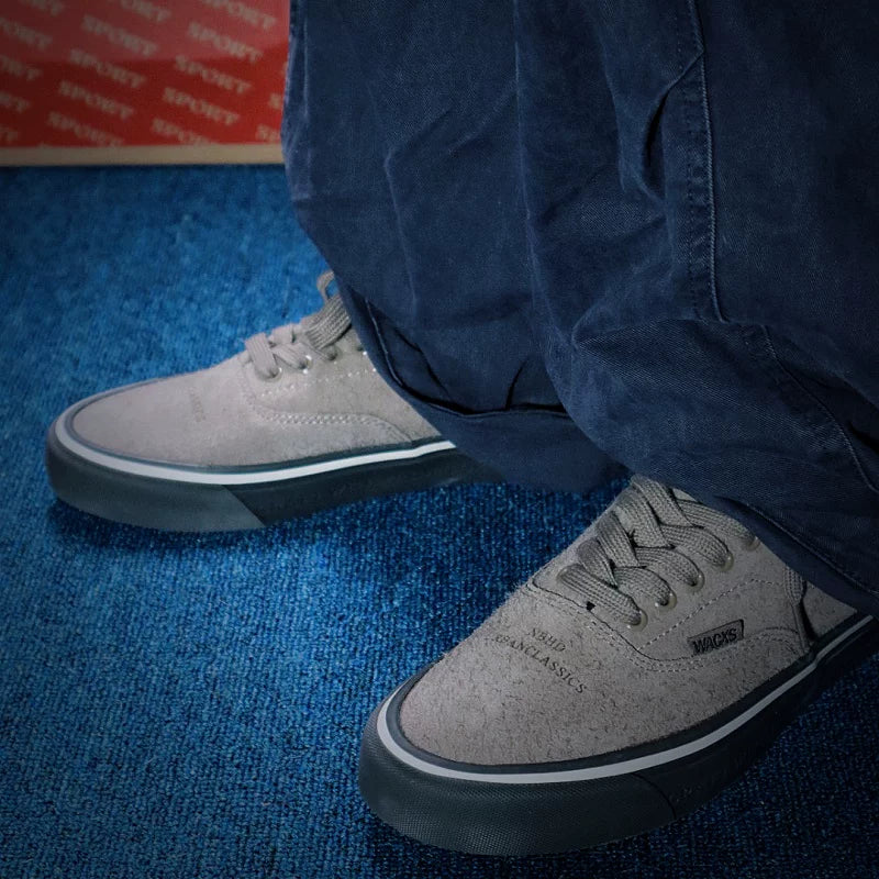 NBHD X VOWPROGRESS 4 Color Low Top Suede Fur Board Shoes