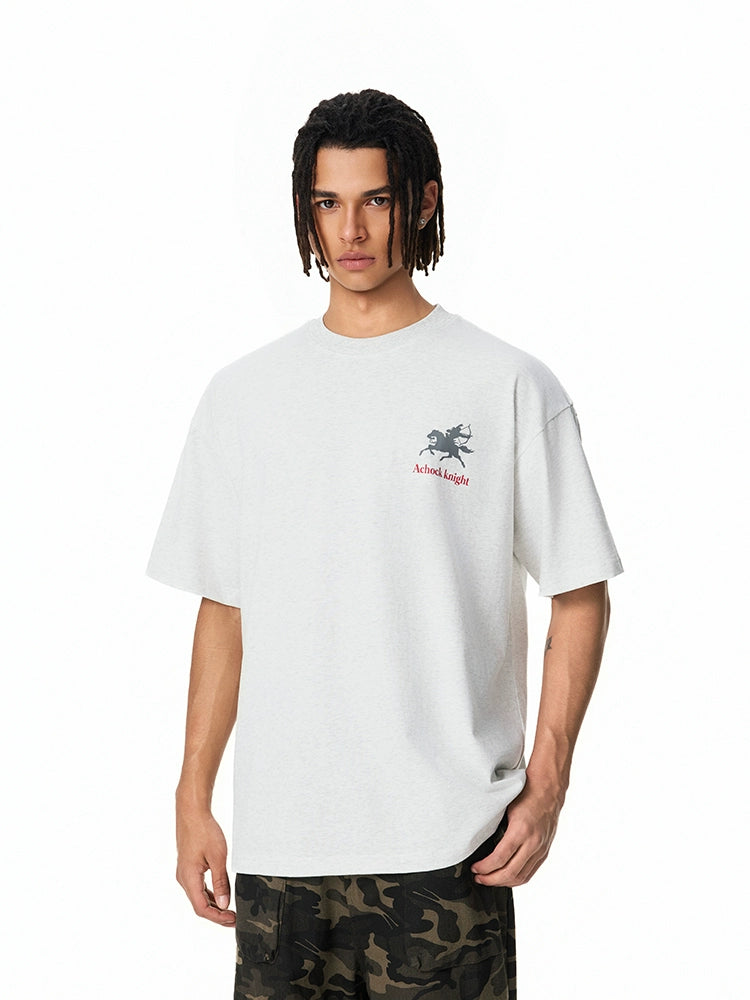Achock Knight Print Casual Tee