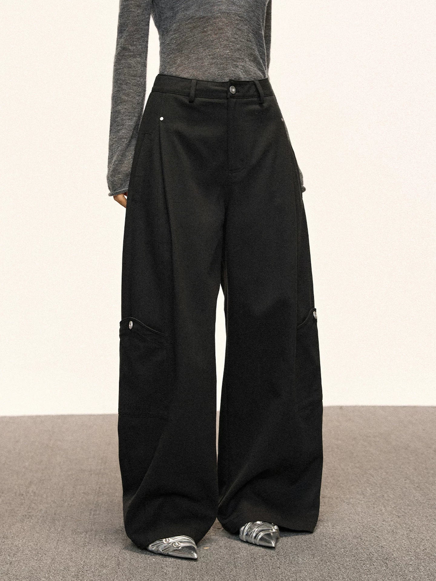 Cherry Melody Retro Loose Skinny Jeans