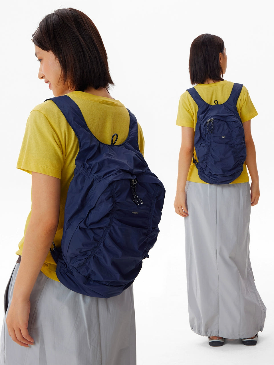 CryingCenter Pleated Shoulder Bag