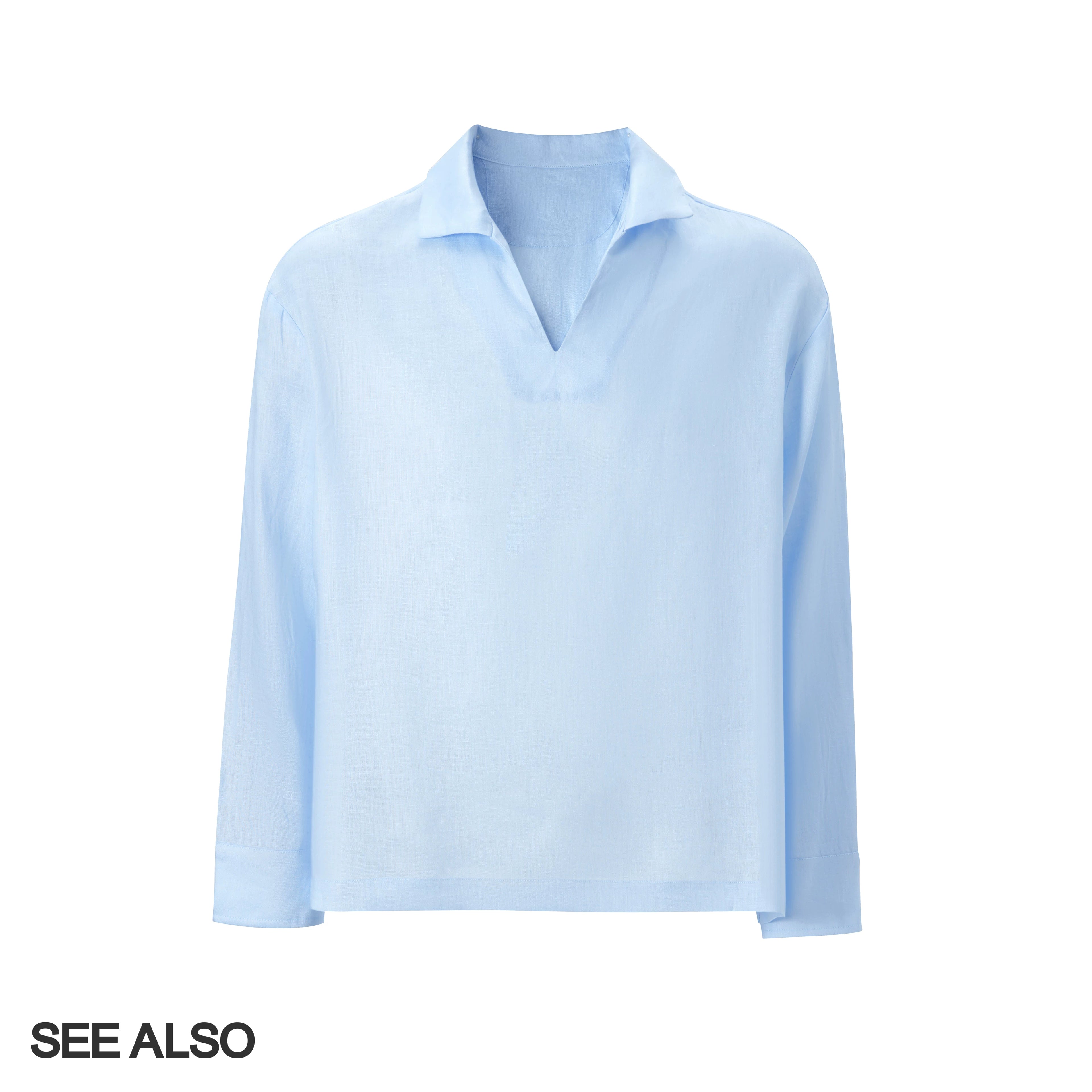 SEE ALSO V-neck High-end Casual Shirt