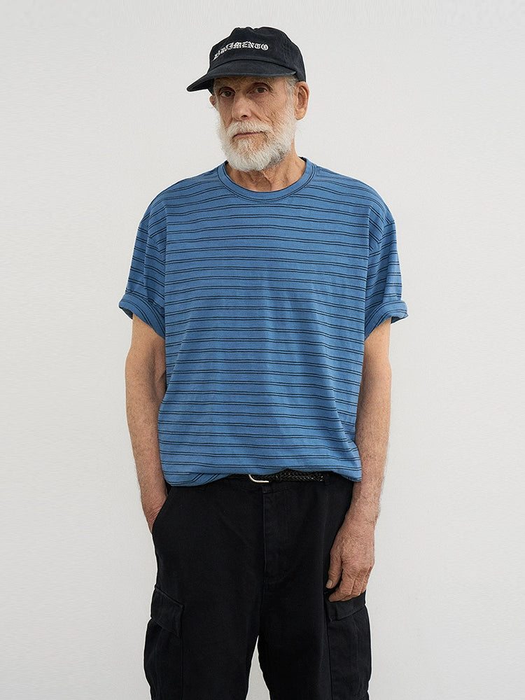 PARTIMENTO American Retro Striped Tee