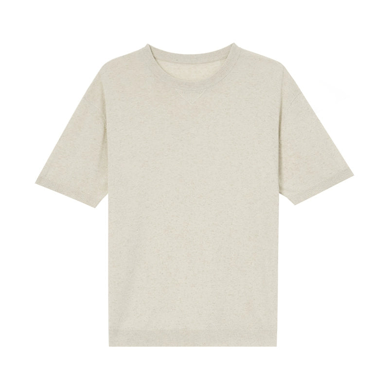 KARESINO Casual Versatile Crew Neck Knitted Sweater