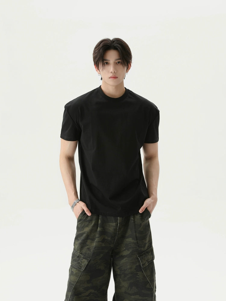 TURNTIDE Niche Simple Vintage Loose Tee