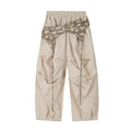BLACKLISTS Waist Seal Stacked Loose Wide-leg Scimitar Pants