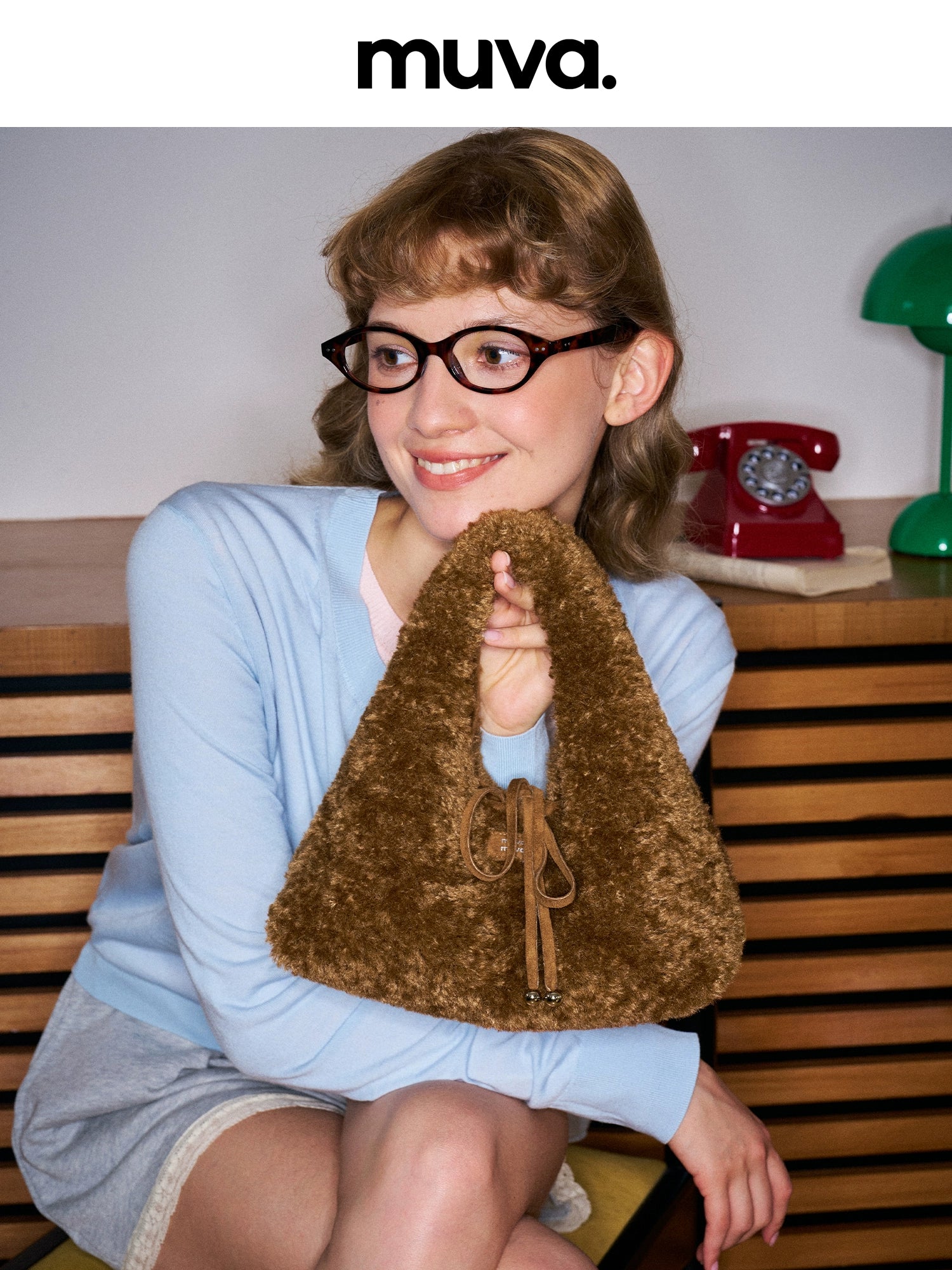 MUVA Plush Casual Small Bag